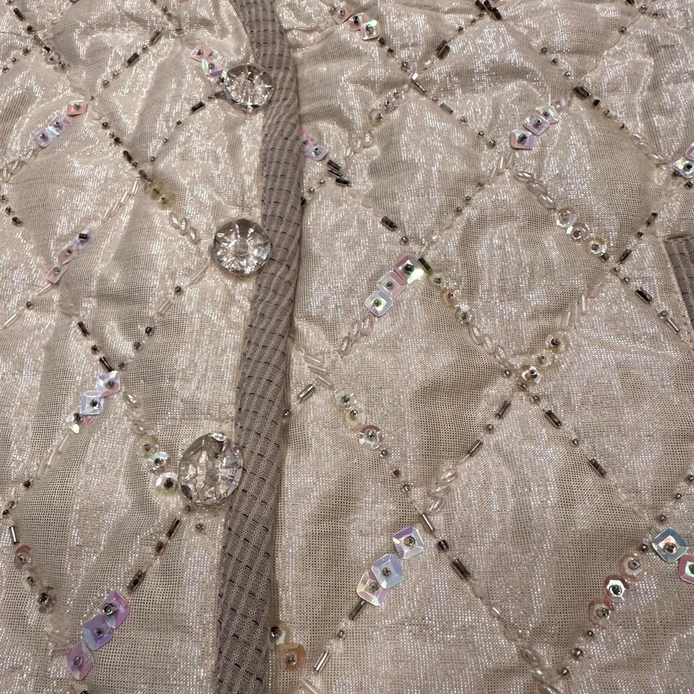 VTG Faith Celia Forrester Embellished Quilted Vest Y2K Art to Wear Size Small - Picture 2 of 7